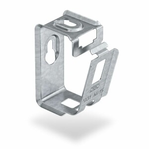 2207028 M15 Metal Multi Cable Support Galvanised and Fire Rated Clip (60x33mm)