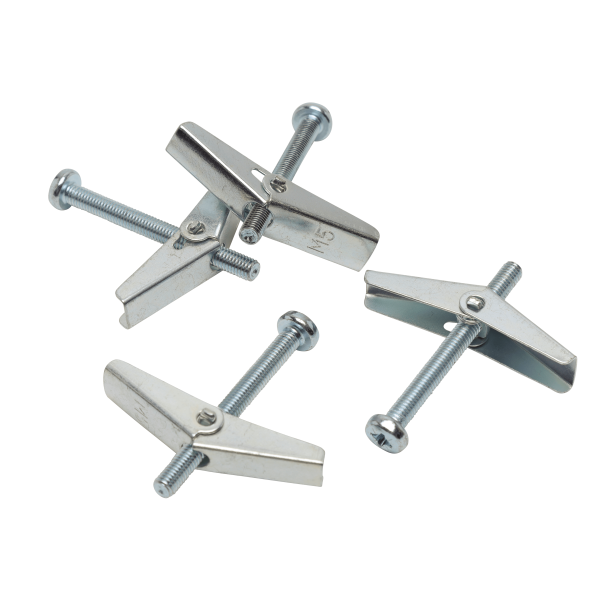 M6 x 75 Spring Toggles c/w Machine Screw
