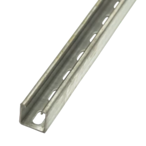 Bison | 41 x 41mm Heavy slotted channel pre galvanised (6m)