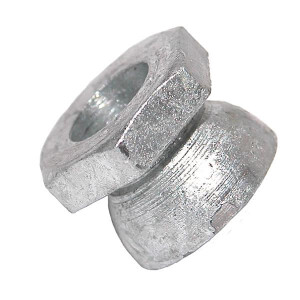M10 Shear Nuts BZP