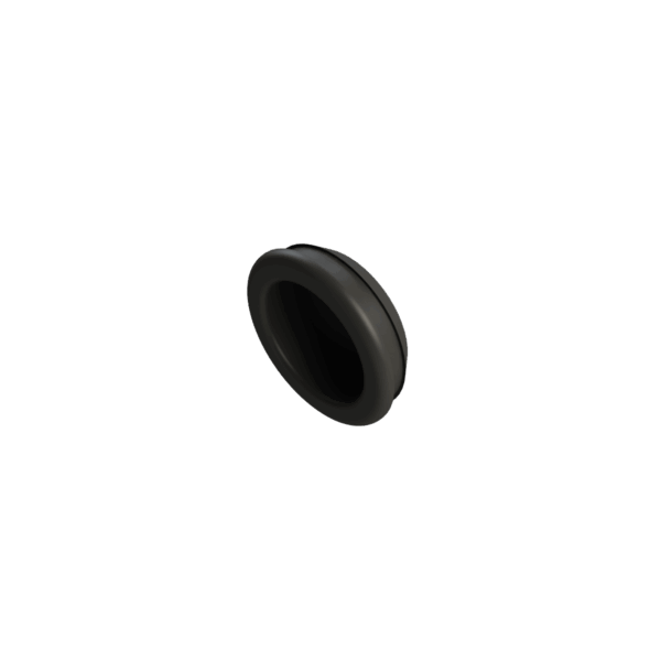Closed Black Cable Grommets