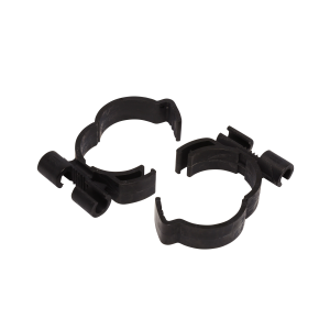Black Twisty Channel Clip