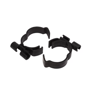 Black Twisty Channel Clip