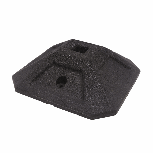 Kora 350mm Rubber Square Foot for 41x82mm Channel