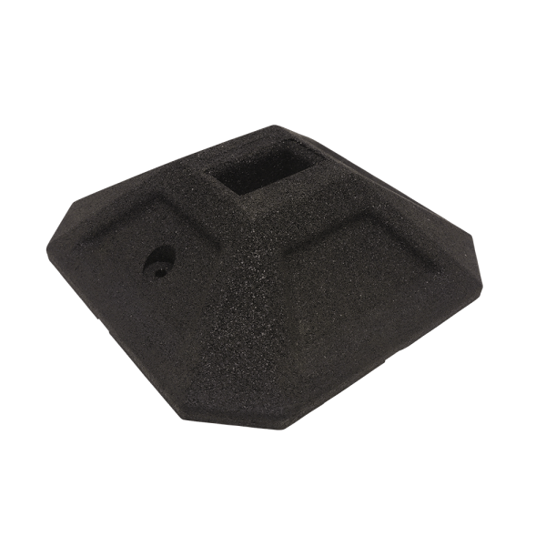 Kora 350mm Rubber Square Foot for 41 x 82mm Channel
