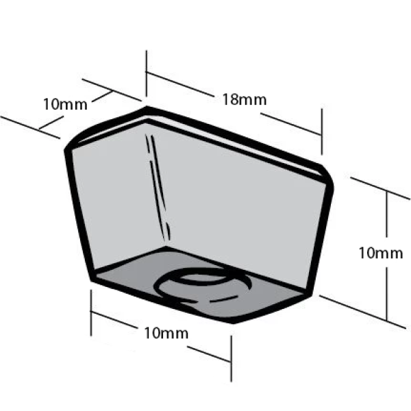 MMWN8 Mini Mini Wedge Nuts - Image 3