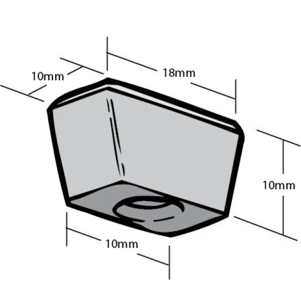MMWN8 Mini Mini Wedge Nuts - Image 3