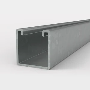 Kora 41 x 41mm x 3m Plain Heavy Gauge Pre-Galvanised Channel