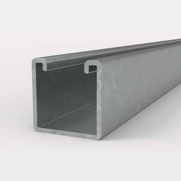 Kora 41 x 41mm x 3m Plain Heavy Gauge Pre-Galvanised Channel