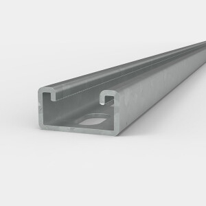 Kora 41 x 21mm x 3m Heavy Gauge Slotted Pre-Galvanised Channel