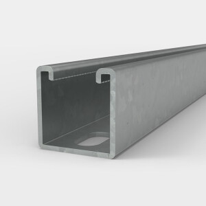 Kora 41 x 41mm x 3m Heavy Gauge Slotted Pre-Galvanised Channel