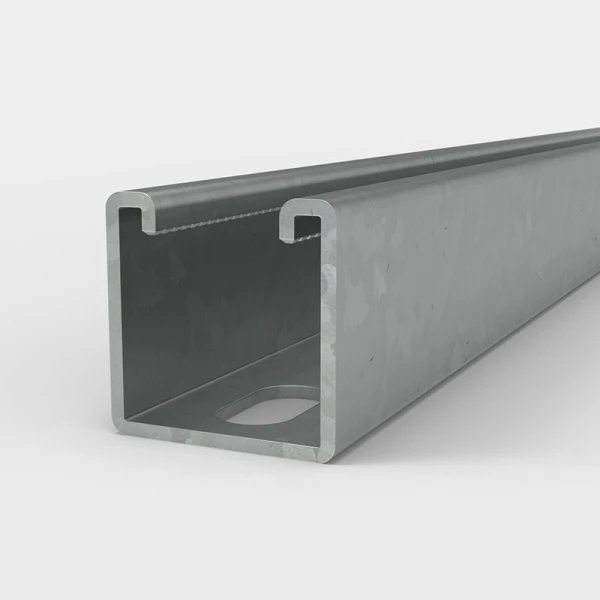 Kora 41 x 41mm x 3m Heavy Gauge Slotted Pre-Galvanised Channel