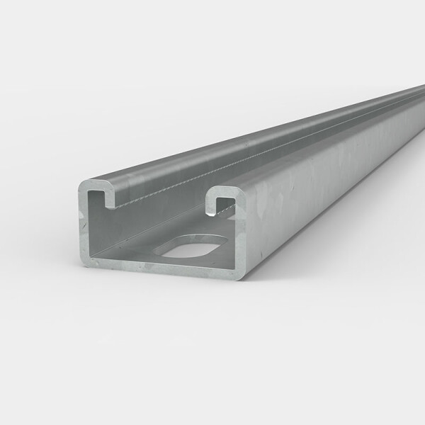 Kora 41 x 21mm x 3m Heavy Gauge Slotted Channel Hot Dip Galvanished