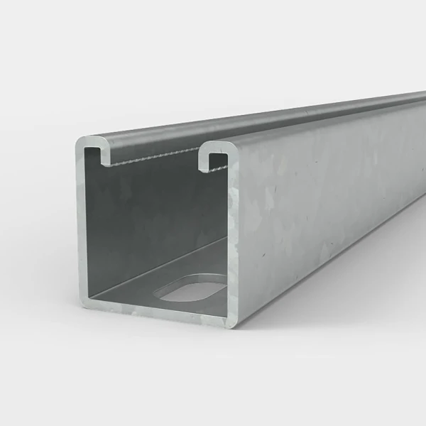 Kora 41 x 41mm x 3m Heavy Gauge Slotted Hot Dip Galvanised Channel