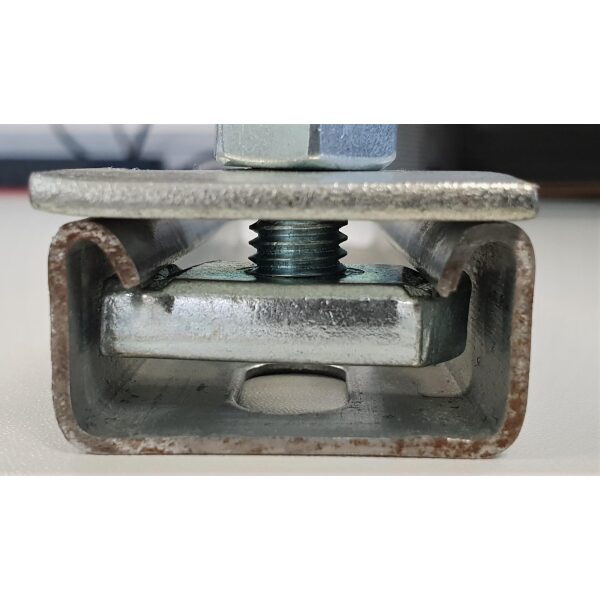 Kora M6 Plain Channel Nuts BZP - Image 2