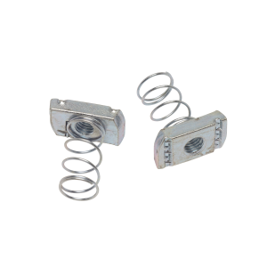 M10 Channel Nuts Long Spring (galvanised finish)