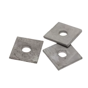 Kora M10 Channel Square Plate Washers 5mm Thick HDG