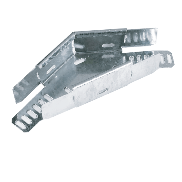 Flat Bend 45 deg 450mm HDGalv - for HD cable tray