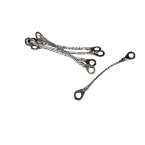 Earth copper braid for cable tray 100mm
