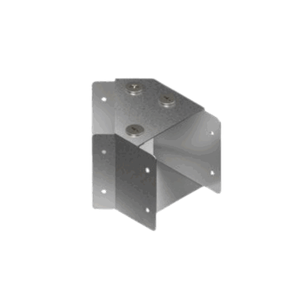 Metsec Cable Trunking PG 75 x 75mm 45deg Top Cover Bend TTB/075/075/PG/G45