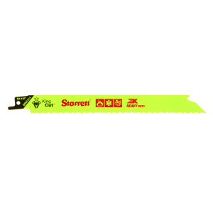 Starrett Sabre Saw Blades (5) 203mm Long - Metal Cutting