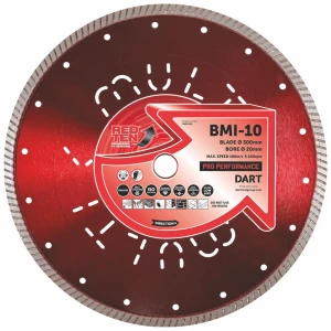 300x20mm Red Ten Diamond Blade