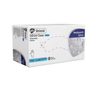 Vinyl Disposable Gloves Extra Large GD10 Pink