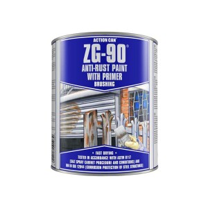 ZG-90 900ml Tin Silver Galv Paint with Primer Brushing