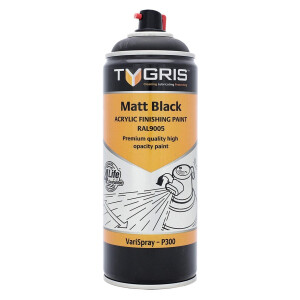 400ml Matt Black Aerosol Spray Paint