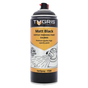 400ml Matt Black Aerosol Spray Paint