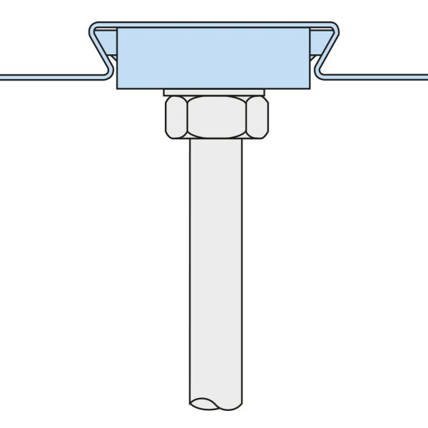 Lindapter Type AW Decking-fixing