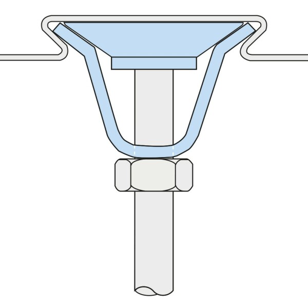 Lindapter Type MW2 Decking-fixing