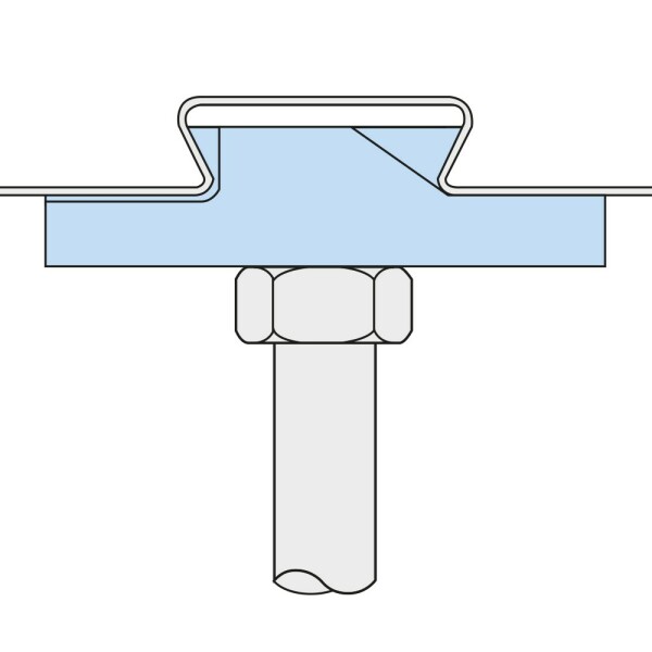 Lindapter Type TR60 Decking-fixing