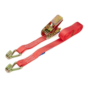 4m x 1 tonne x 25mm Ratchet Strap
