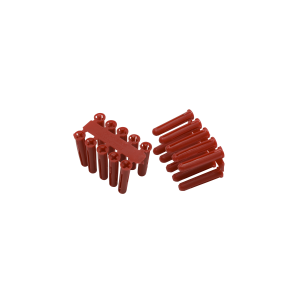 Red Plastic Plugs