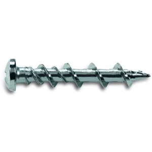 DeWalt 6x32mm Walldog Screw Anchor Pan Head Chrome Finish