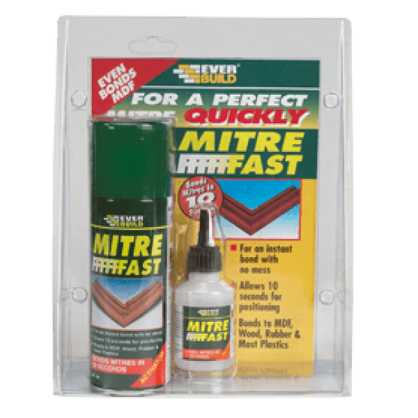 200 ml + 50g Mitre Bonding Kit - Activator & Adhesive - Image 3
