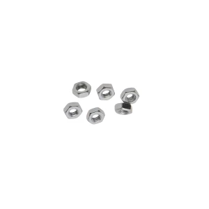 M6 BZP Steel Hex Nuts - Box of 200