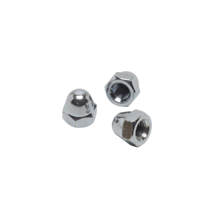 M12 BZP Dome Nuts