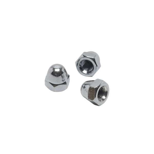 M12 BZP Dome Nuts