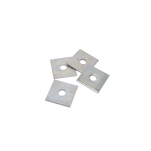 Kora M10 Square Plate Washers 40mm x 3mm BZP