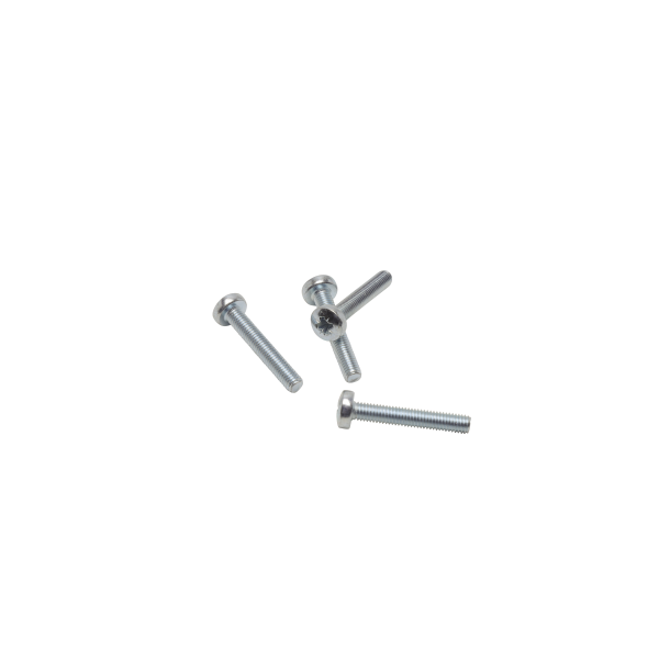 M6x12 BZP Pan Pozi Machine Screws