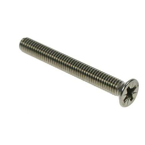 M6 x 25 A2 Stainless Pozi CSK M/Screws