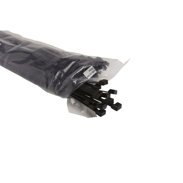 Kora 1000x13mm Black Cable Ties