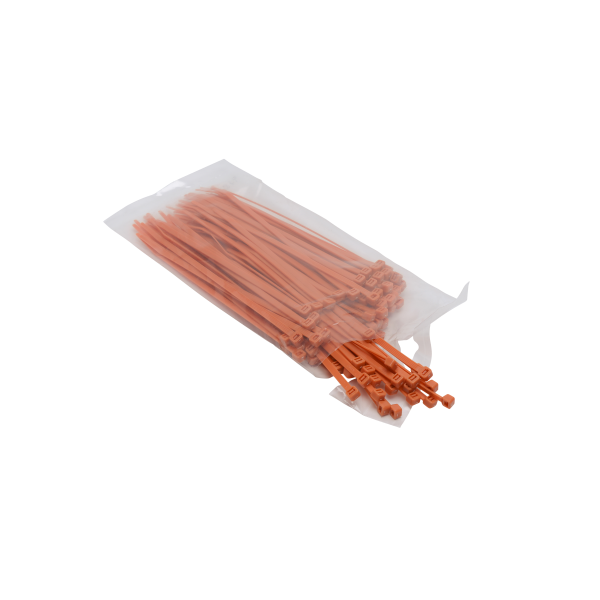 Orange Cable Ties 200x4.8mm