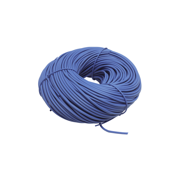PVC Oversleeving Blue (N) 3mm 100m Hank