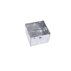 Single Metal Back Box 47mm deep