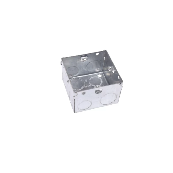 Single Metal Back Box 47mm deep