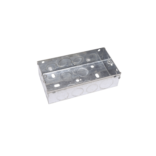 Double Metal Back Box 35mm deep