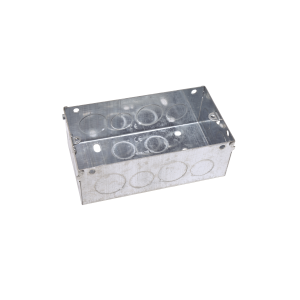 Double Metal Back Box 47mm deep